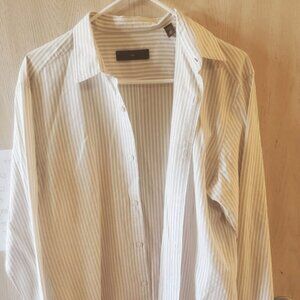 Zegna Shirt Long Sleeve Button Up Size 40/15.75